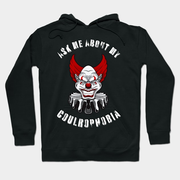 Coulrophobia Hoodie by KreativPix